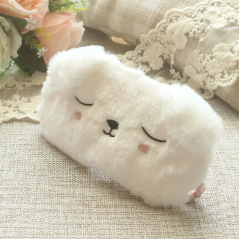 

Cute Cartoon Soft Plush Eyemasks Travel Rest Eye Band Blindfolds Eyes Mask Eyeshade Sleep Mask Eye Cover
