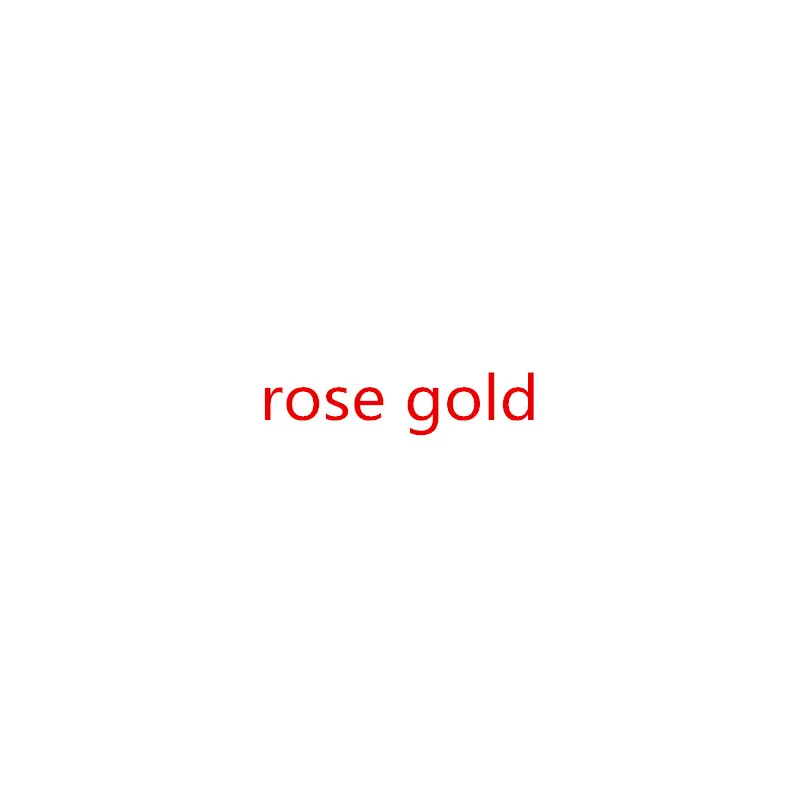 rose gold REGELIN филигранные обертывания Цветочные соединители металлические поделки подарочные украшения 20 шт 6 цветов 7*78 мм DIY фурнитура для изготовления ювелирных изделий - Цвет: rose gold