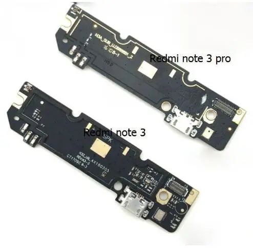 Для Xiaomi Redmi Note 3/Redmi Note 3 Pro Prime микрофонный модуль+ USB плата с зарядным портом шлейф соединительные детали