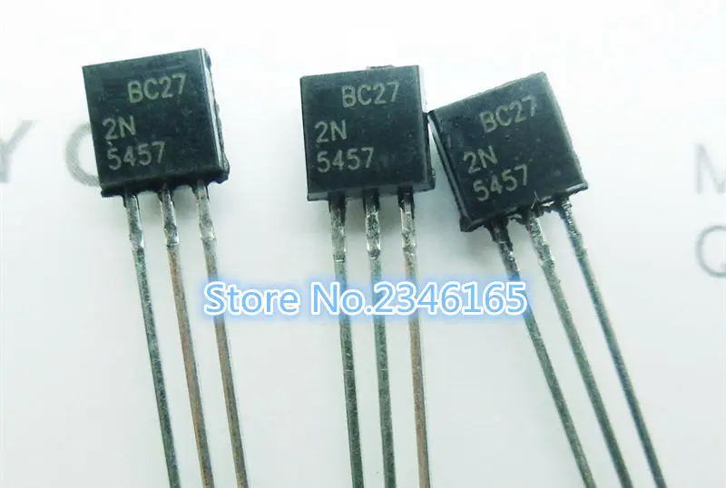 10 шт 2N5457 2N5457G TO 92|Интегральные схемы| |