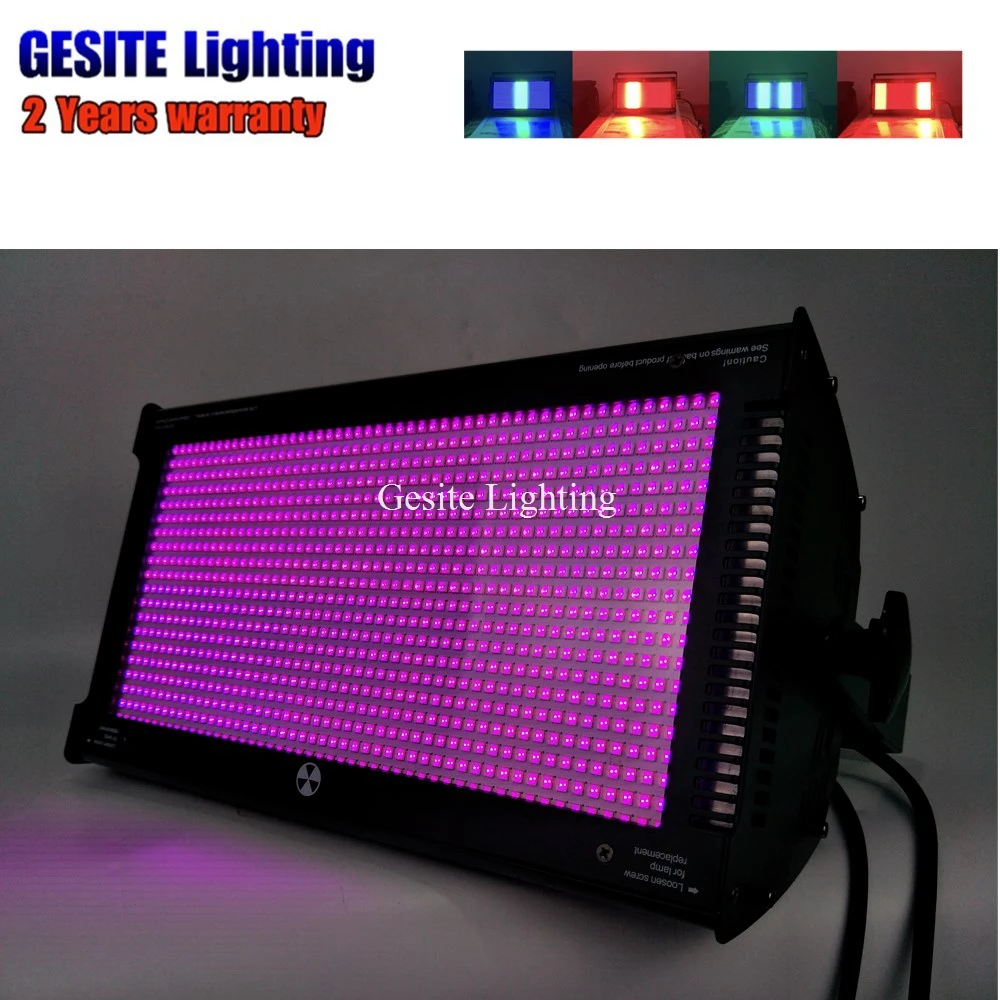 4 шт./лот DMX512 1000 Вт RGB 3 в 1 светодиодный стробоскоп Martin|Эффект освещения сцены| |