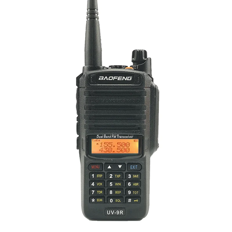 1 piece Baofeng UV-9R IP67 водонепроницаемая рация Uhf Vhf Ham HF портативное радио UV 9R полицейское оборудование Walky Talky профессиональное UV9R - Цвет: 1 piece