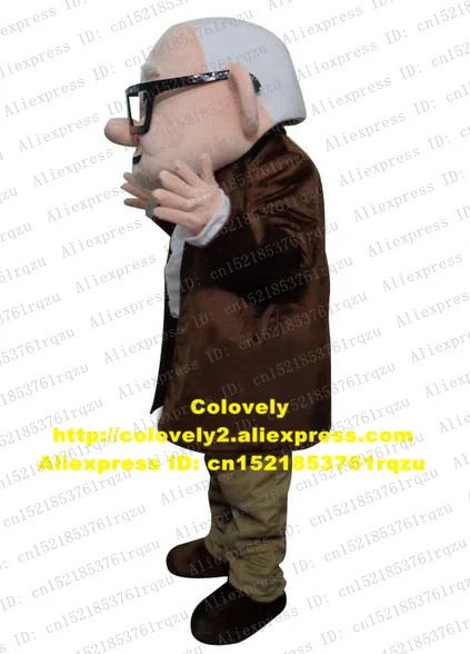 Черный костюм талисман Карла фридриксона из фильма UP The Video|costume mascot adult|cartoon adultfs |