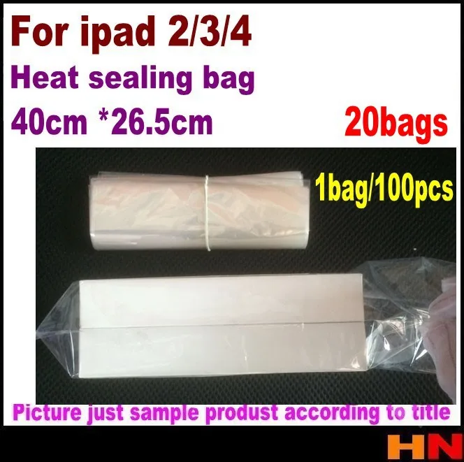 20 пакетов = 100 шт. термоусаживаемые мембранные пакеты для IPad 2 3 4 40 см * 26 5 |