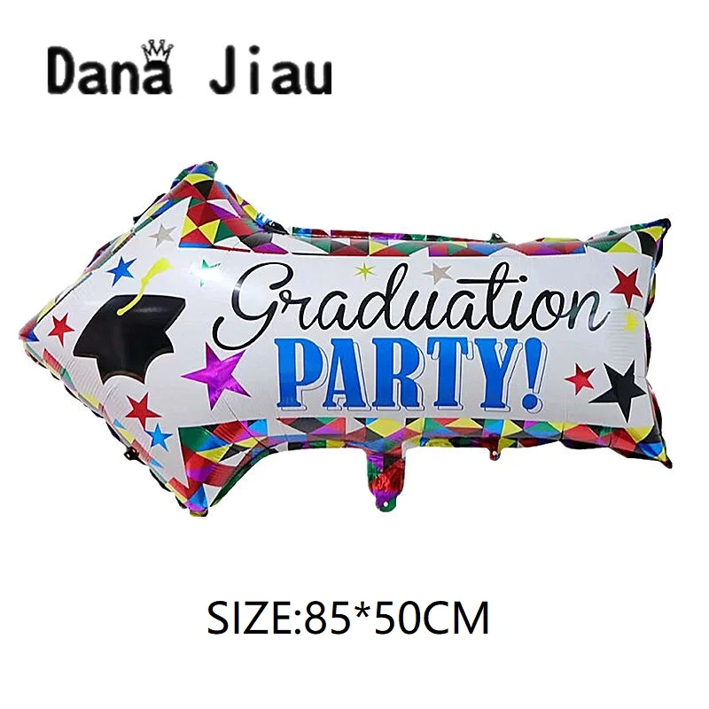 Grade Graduatioin Party Arrow Ballon Golobs декоративный индикатор дятел Гелиевый шар из фольги