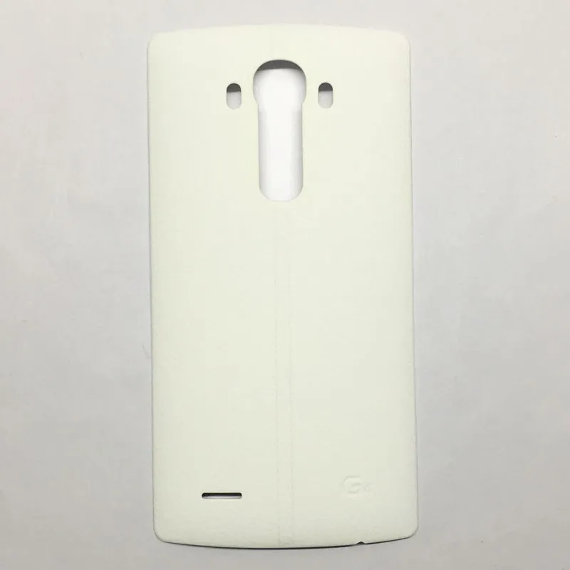 White Новая батарея задняя крышка Корпус чехол Дверь задняя крышка и NFC для LG G4 H815 H810 H811 LS991 US991 VS986 запасные части - Цвет: White