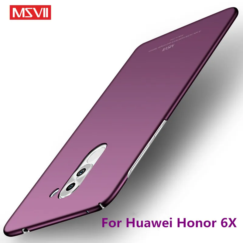 Чехол для Huawei Honor 6X Ультратонкий Твердый чехол MSVII из поликарбоната чехлы