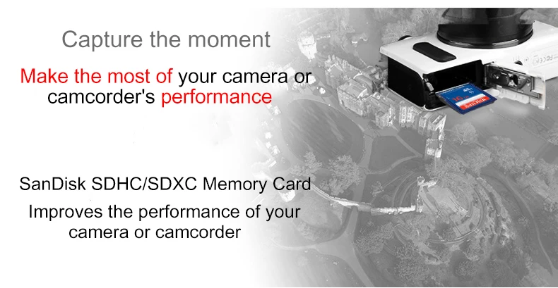 SanDisk sd-карта 8 ГБ 16 ГБ, компактная флеш-карта 4 класса, Карта памяти sdhc sdxc C4, карта памяти SD для камеры, планшета, ноутбука