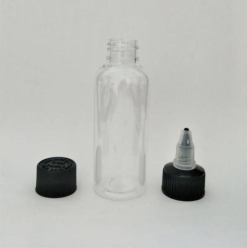 100ml Twist cap type PET bottle, e liquid bottle with childproof cap, e juice bottle