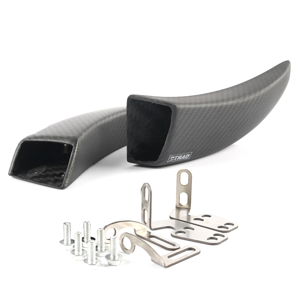 DTRAD MOTO BIKE Air Ducts тормозной охлаждающий монтажный комплект из углеродного волокна