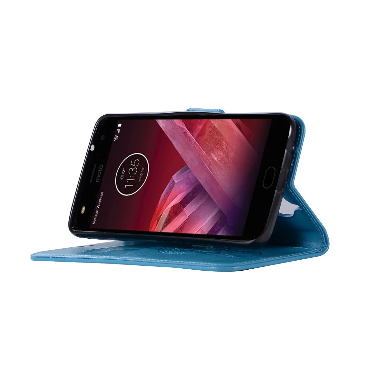 Чехол-книжка для Motorola Moto Z2 Play XT1710 чехол телефона чехлы-бумажники из искусственной