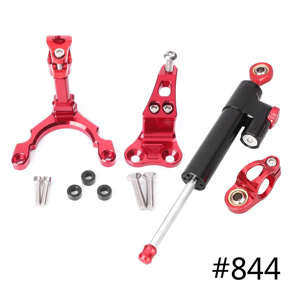 

For Kawasaki Z900 CNC Steering Damper Stabilizer w/ Bracket Set Saftety Control 2017-2018 Anodized Aluminum Motorcycle Parts