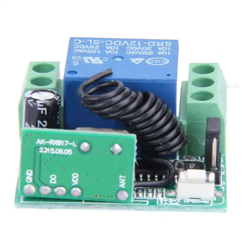 Универсальный беспроводной пульт дистанционного управления DC 12V 10A 433mhz