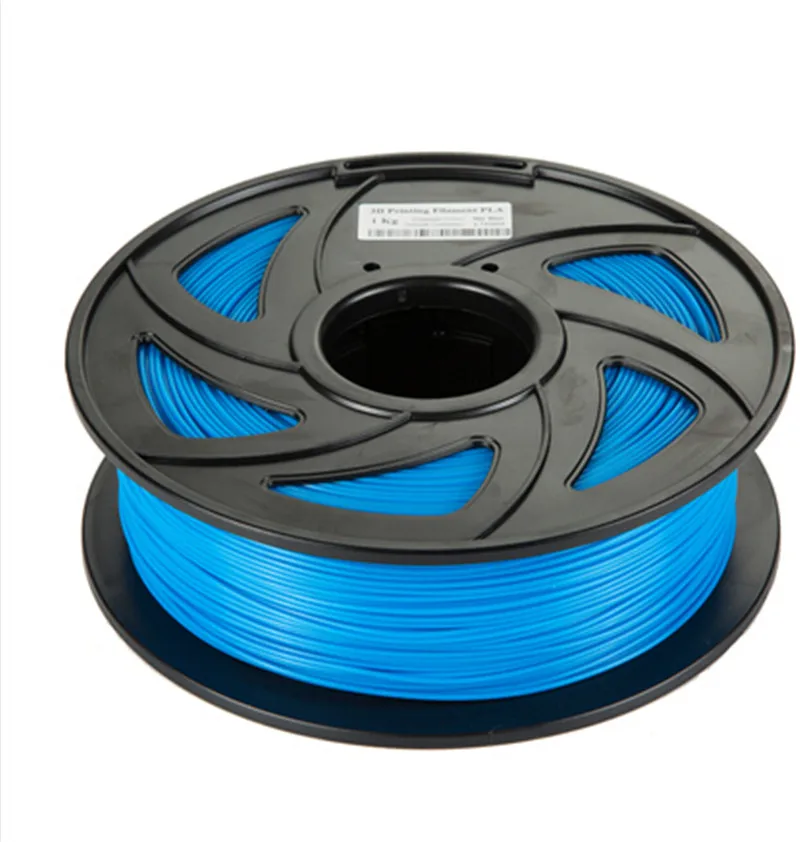 sky blue Pla нити 1,75 1 кг для 3D-принтеры материалы Пластик без блока мульти-Цвет Pla 1 кг-пластиковым наполнителем, поставщиков Pla-22 - Цвет: sky blue