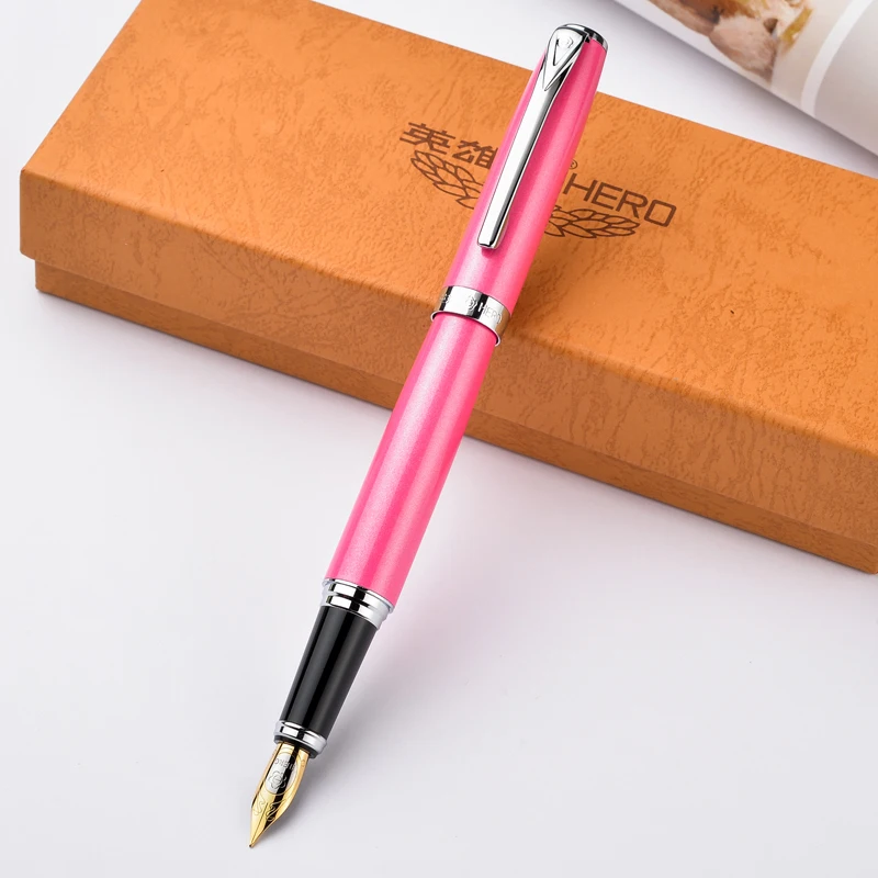 

2017 Best Selling Gift Fountain Pen Students Practice Calligraphy Office Gift Supplies Gift for Birthday Fountain Souvenir Pen