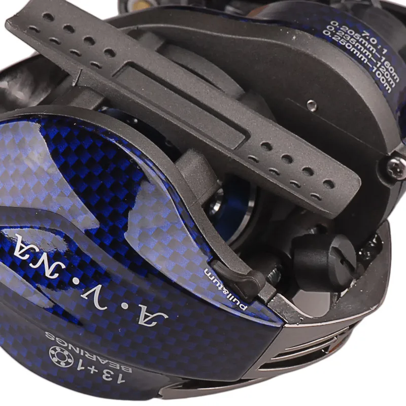 DMK Рыболовные катушки 7,0: 1 13+ 1BB Carrete Moulinet casing Peche Mer Carretilhas De Pescaria Baitcasting Carretes De Pesca