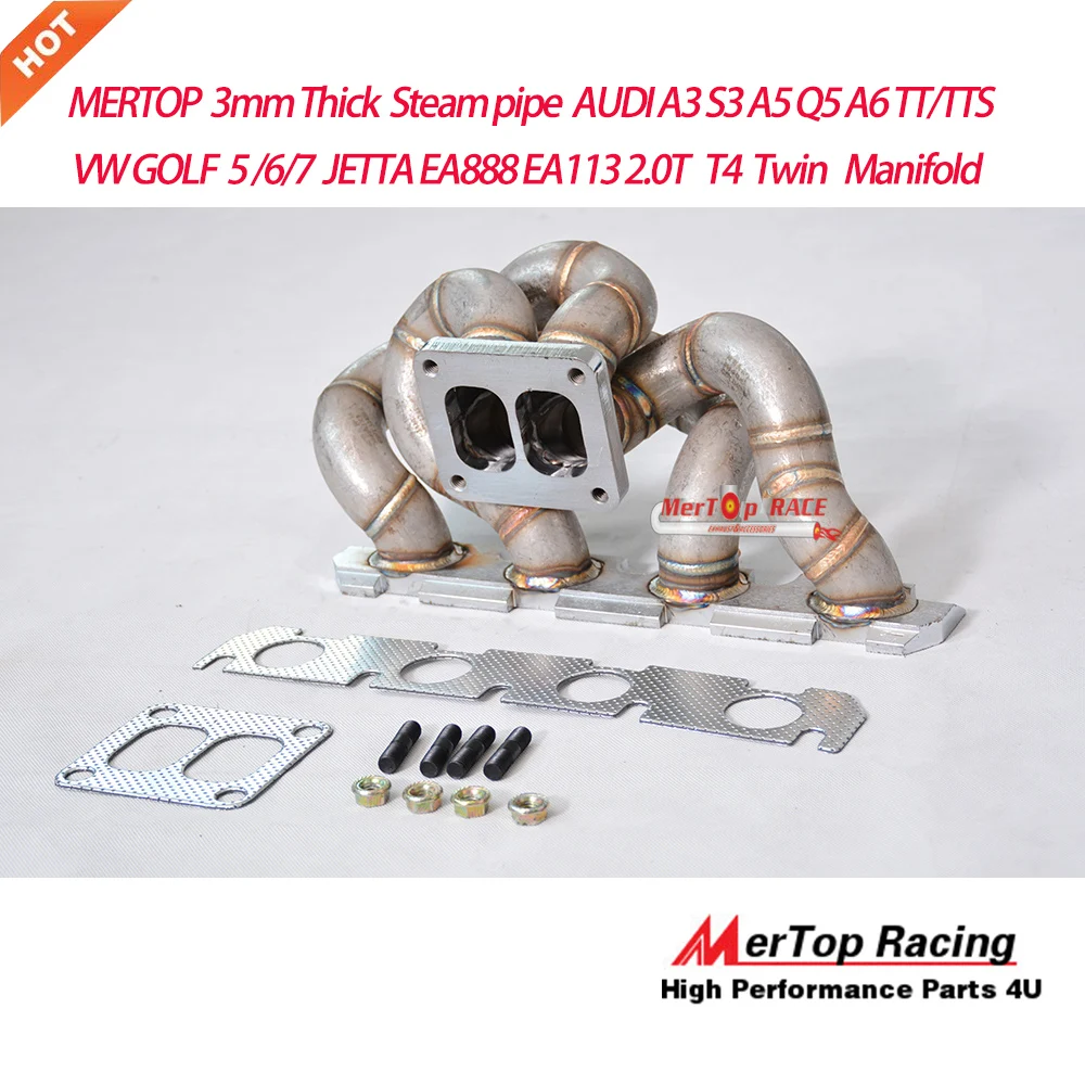 MERTOP Race 3 мм толщиной Mk5 MK6 A3 S3 A5 Q5 A6 TT TTS EA888 EA113 2 0 TFSI T4 двойной