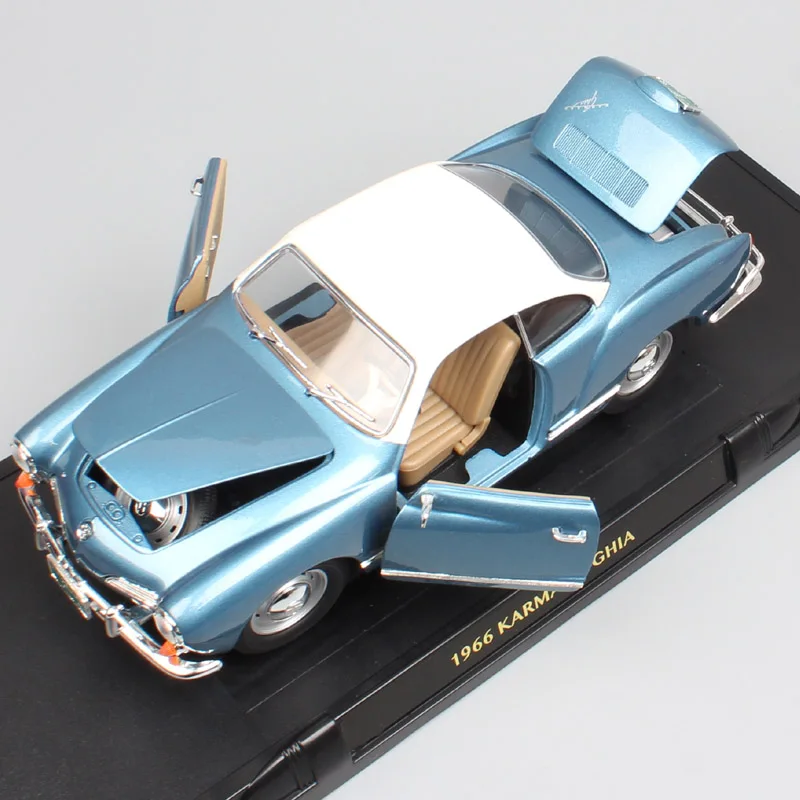 Дорожный фирменный 1:18 масштаб Большой Классический 1966 Karmann ghia Тип 34 спортивные литые модели автомобилей и транспортных средств игрушки thumbnails для мальчика