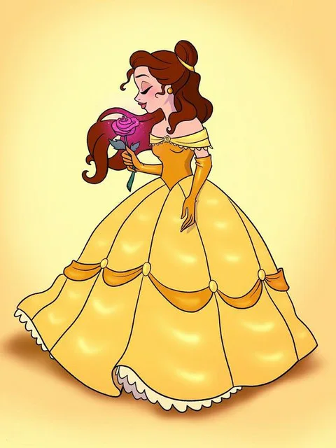 Princess5D Diy алмазная живопись мультфильм аксессуары полная дрель Круглая Мозаика