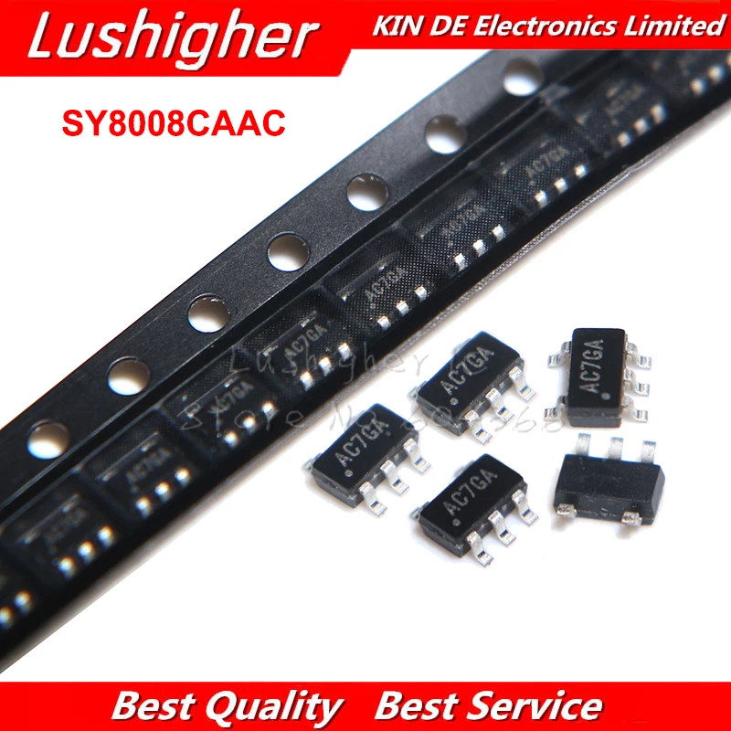 10 шт. SY8008CAAC SY8008CAA SY8008CA SY8008C SY8008 SOT23 5|Интегральные схемы| |