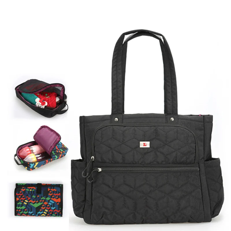 Сумка для подгузников Bolsa Maternidade черная сумка мам|handbags for moms|bolsa maternidadediaper bag |