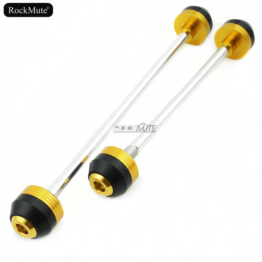 Motorcycle Front Rear Axle Fork Crash Sliders Wheel Protector For KAWASAKI ZX-6R NINJA 2005-2006 zx6r Black Gold Red Blue | Автомобили и
