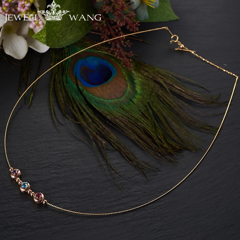 Женская подвеска из драгоценных камней цвета розового золота 18 К|pendants for women|pendant