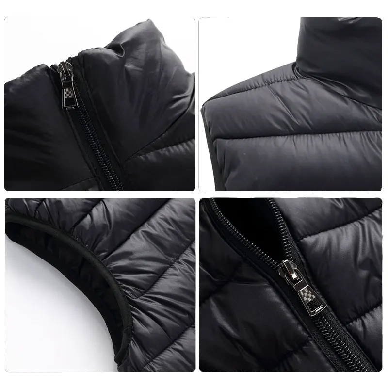 Женская зимняя куртка без рукавов ветрозащитная теплая безрукавка