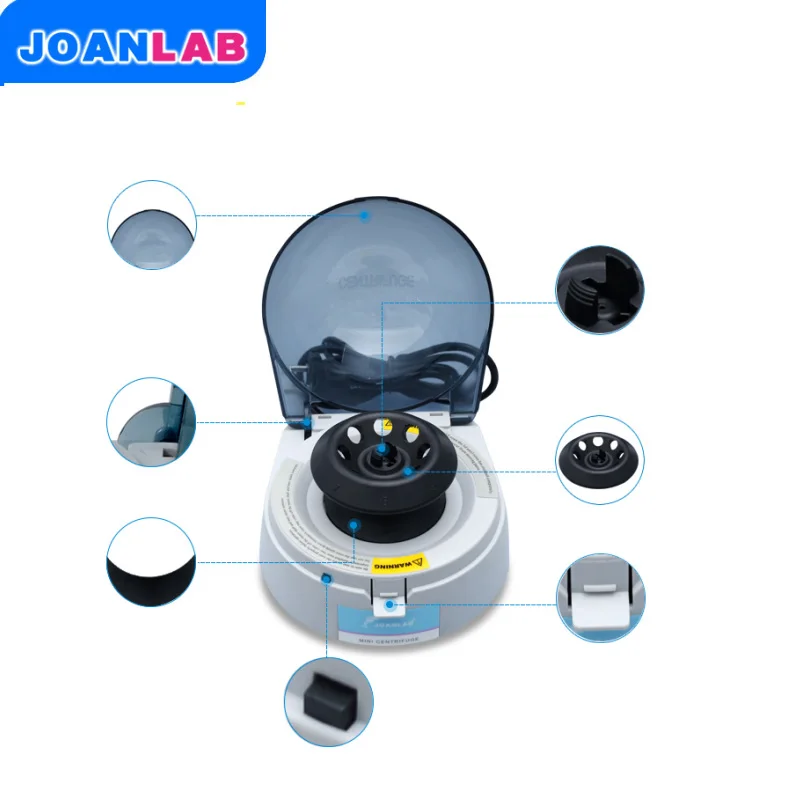 JOANLAB Мини электрическая центрифуга медицинская prp изолирующая сыворотка 4000 7200