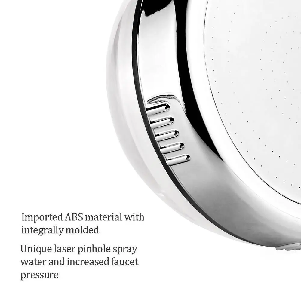 Water saving Shower Heads Round Handheld Anion SPA bath shower head Set Filter water Spray nozzle duche Bathroom accessories |