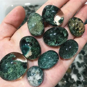 Случайный Природный призрак Фантом кварц кристалл камень драгоценный камень образец подвеска c лечебным камнем