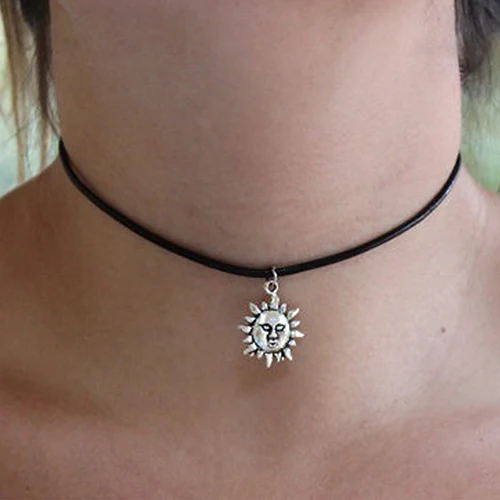 Новое поступление женская мода летнее ожерелье из сплава с подсолнухами и