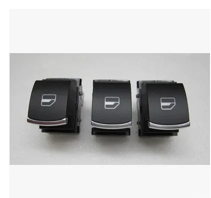 Оригинальная хромированная кнопка переключения окон на дверь 4 шт. для VW Tiguan Passat B6