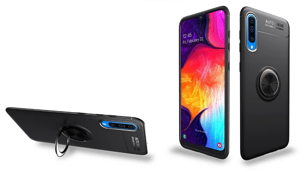 Чехол для samsung Galaxy A70 A50 A40 A30 A20 A10 A40s A7 A9 крышка кольцо подставка чехол для samsung Galaxy M30 M20 M10 крышка