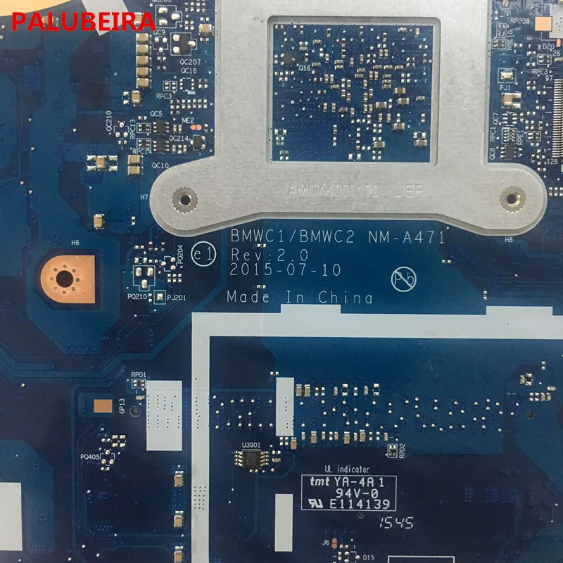 Материнская плата для ноутбука Lenovo 300-15ibr BMWC1/BMWC2 100% тестирование бесплатная