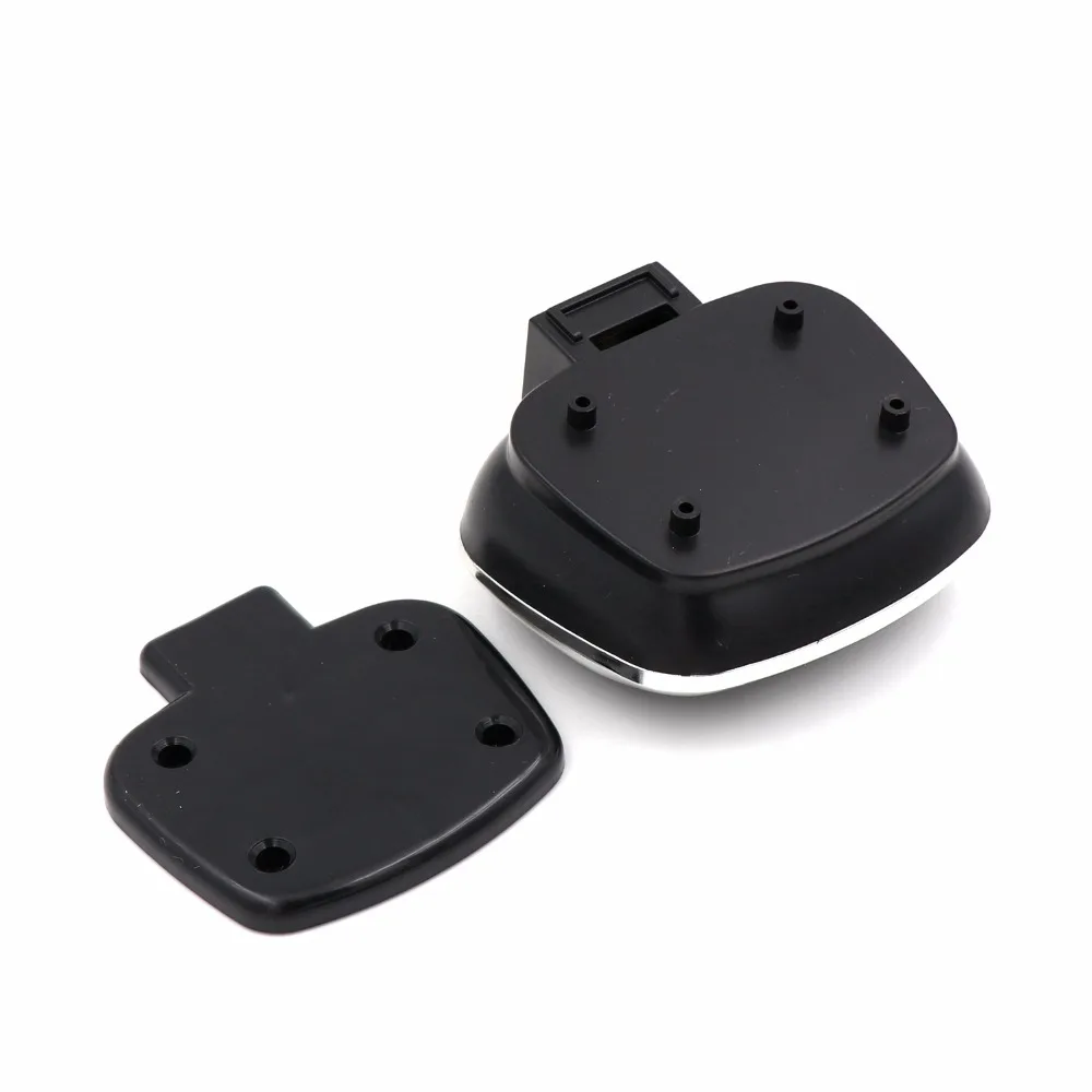 Модная светодиодная пепельница в форме ракушки с синим светом внутри автомобиля