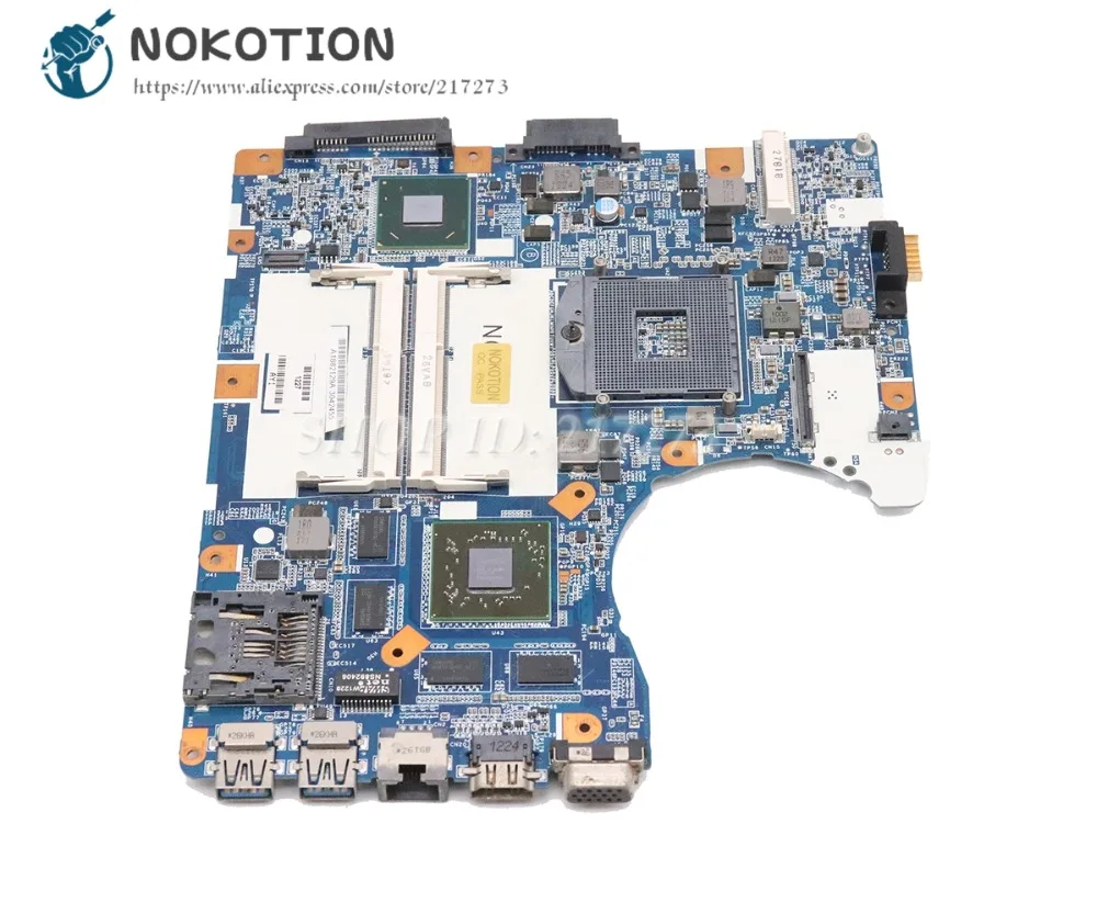 NOKOTION для sony vaio SVE14 SVE14A17ECW SVE14A Материнская плата ноутбука HM76 DDR3 HD7600M MBX-273 A1882129A основная плата