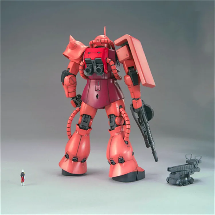 Bandai Gundam MG 1/100 MS 06S Zaku II 2 0 мобильный костюм сборные модели наборы экшн