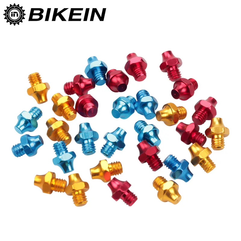 Сменные булавки BIKEIN для велосипедных педалей 8 шт. из алюминиевого сплава