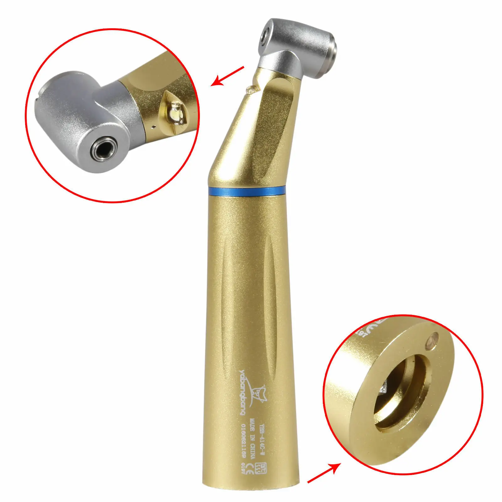 Dental Slow Low Speed Contra Angle optic fiber Handpiece Inner Water Kavo type