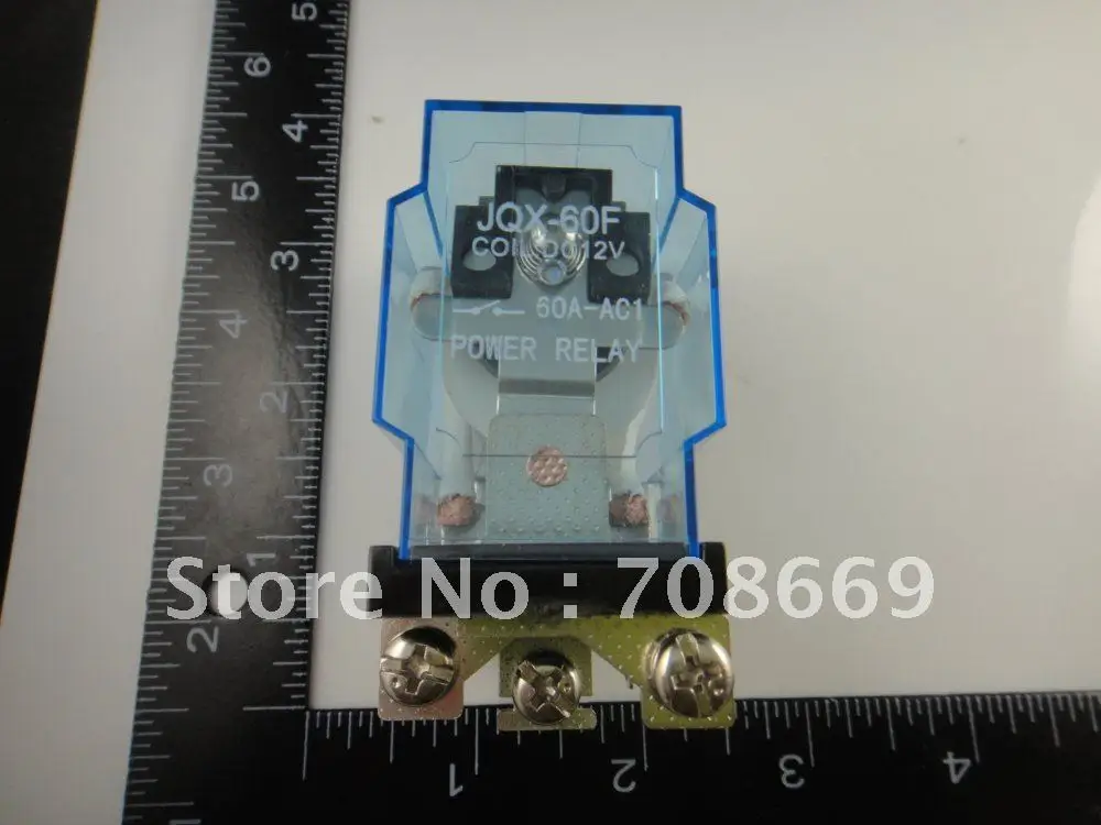 

Реле мощности катушки JQX-60F 1Z 60A DC 12V