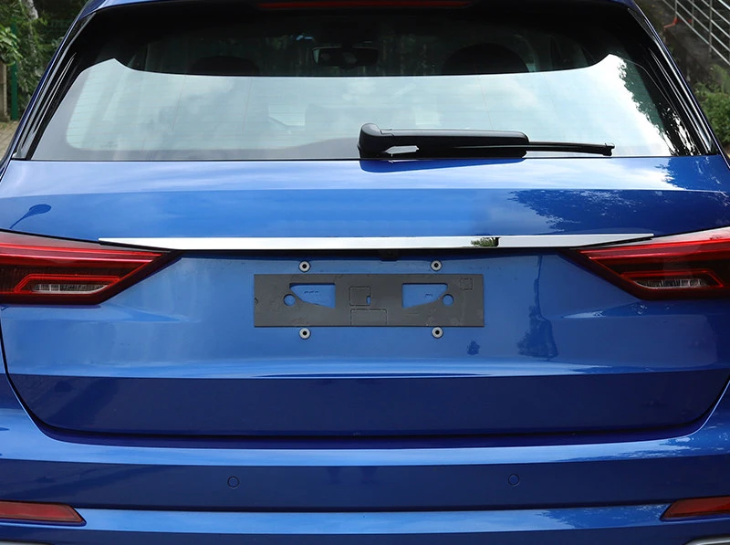 Подходит для Audi Q3 F3 автомобильный Стайлинг нержавеющая Автомобильная Задняя Крышка багажника украшение крышки отделка 1 шт. авто аксессуары