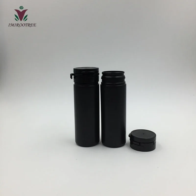 12 шт 60 мл 100 мл 150 мл HDPE черная крышка sules Медицинские бутылки с отрывной крышкой