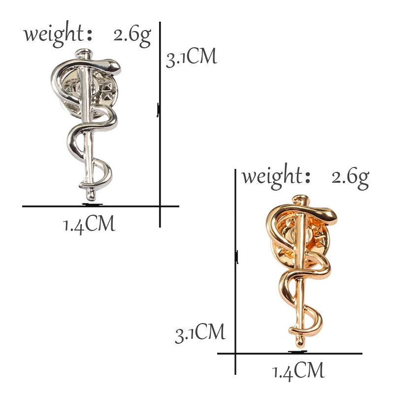 Очаровательные металлические значки WHO золотого цвета Броши со змеями для женщин