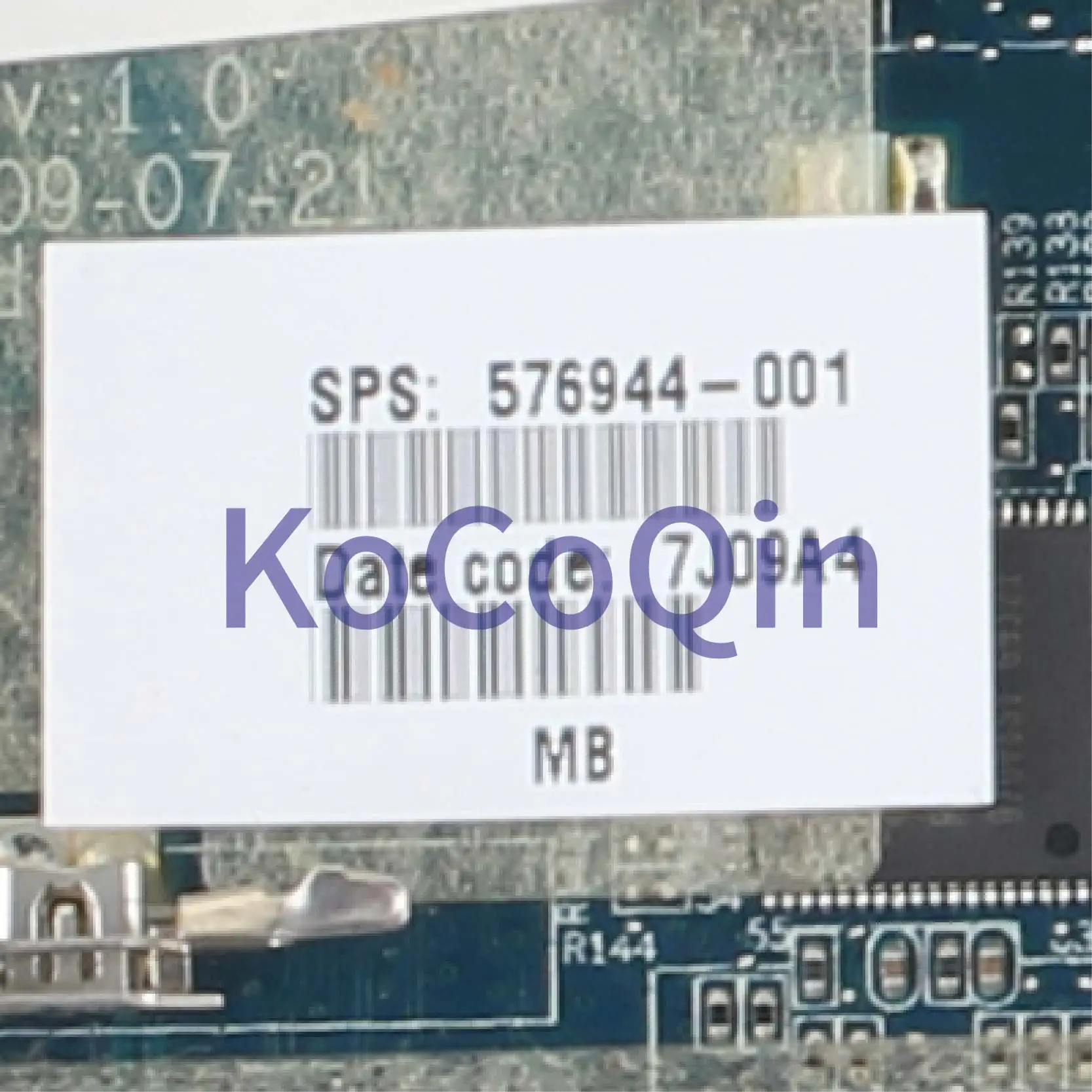 KoCoQin материнская плата для ноутбука HP Pavilion DV4 DV4-1500 576944-001 576944-501 LA-4105P GM45 DDR3 |