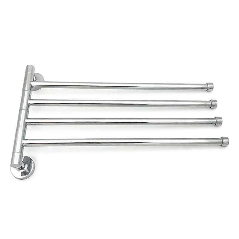 Stainless Steel Towel Bar Rotating Rack Bathroom Kitchen Wall-mounted Polished Holder Hardware Accessory | Обустройство дома