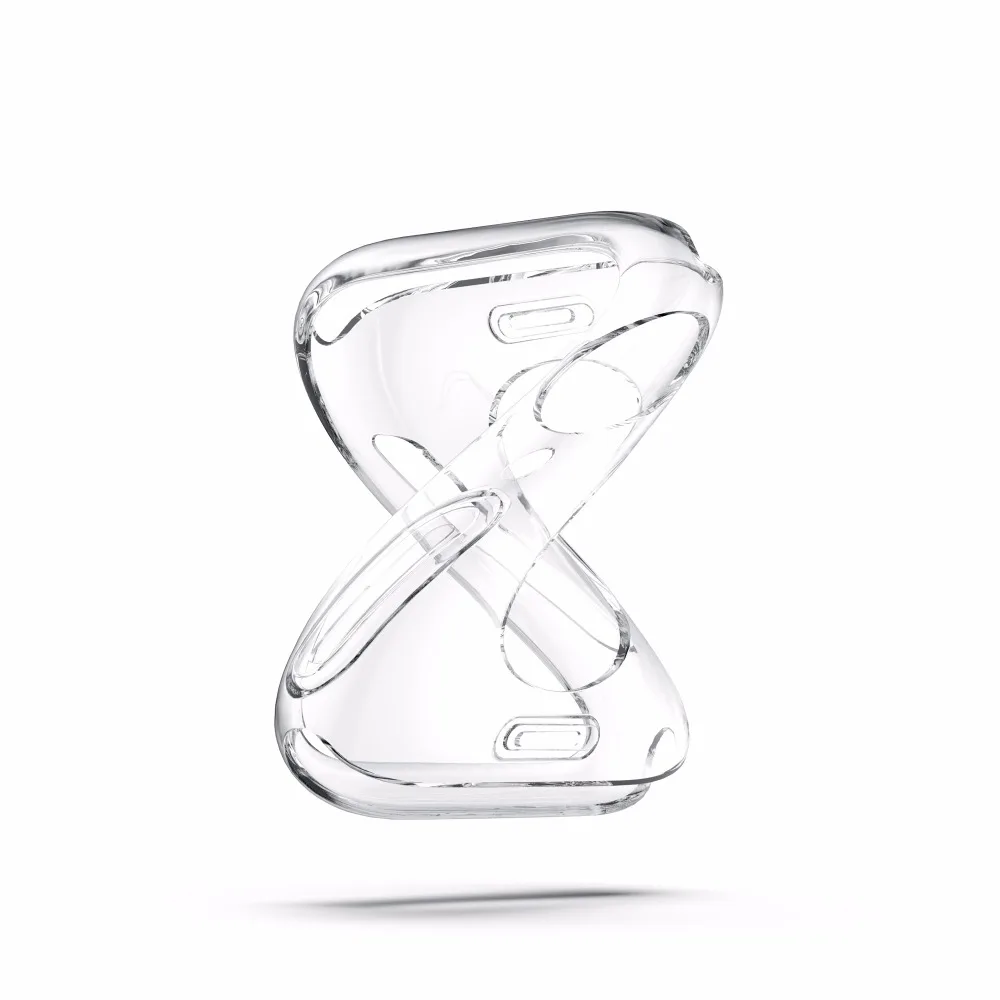 ТПУ чехол для часов Apple Watch Series 4 5 40 мм 44 защитный экрана 3 2 1 38 42 аксессуары