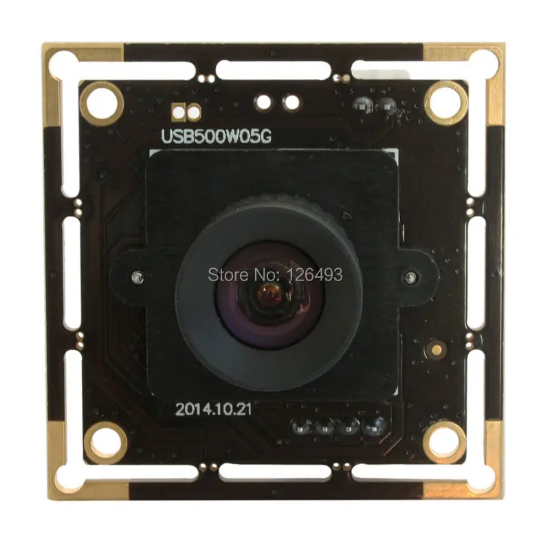 Модуль камеры ELP 5mp Aptina MI5100 Color CMOS Sensor plug and play UVC inspection usb для промышленного
