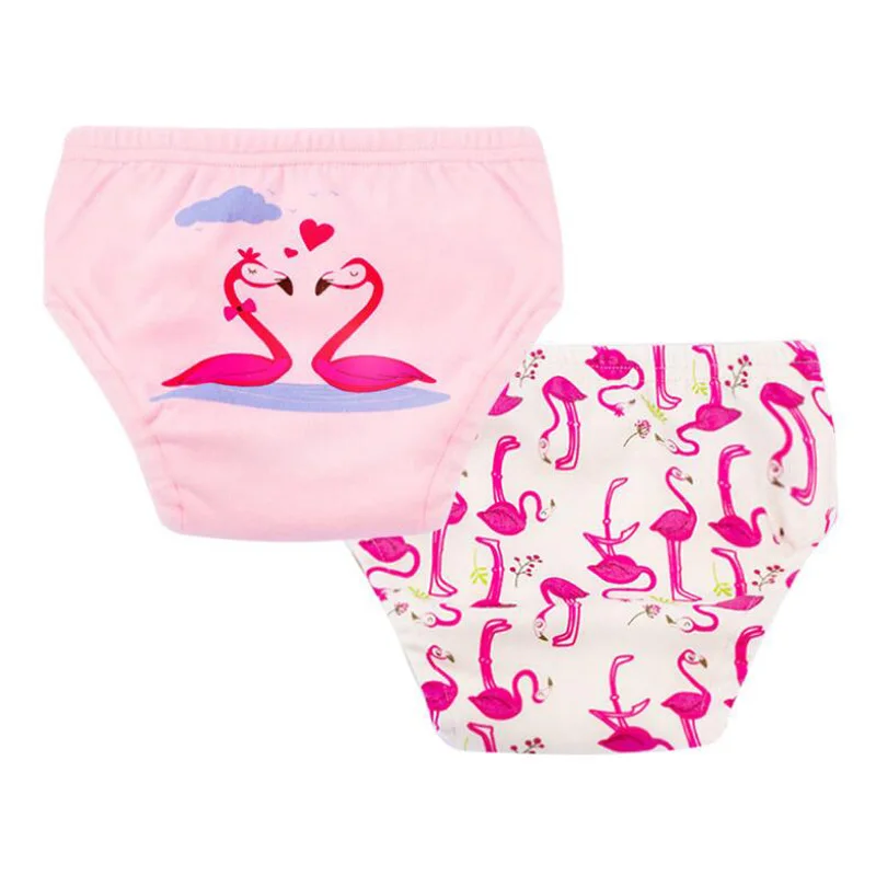 4pcs/lot Swan Cloud Cat Waterproof Potty Training Panties for Babies Leakproof Kids Drawer Panties Toddler Cotton Underwear