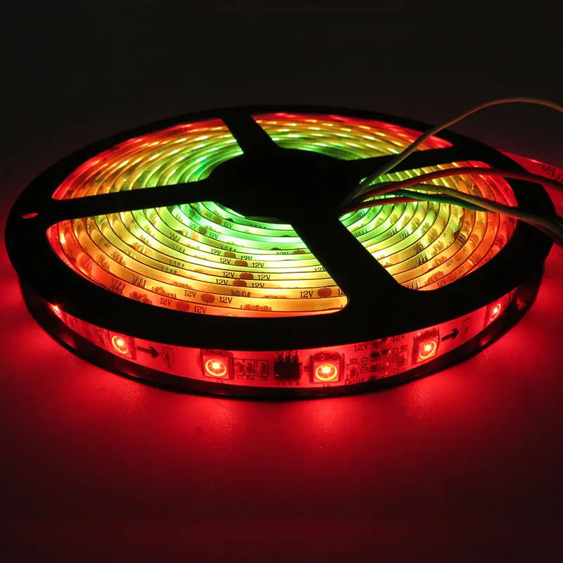 5 м 48 Светодиодный s/M 16 пикс./м WS2811 цифровая SMD 5050 RGB светодиодный ная лента 12 В